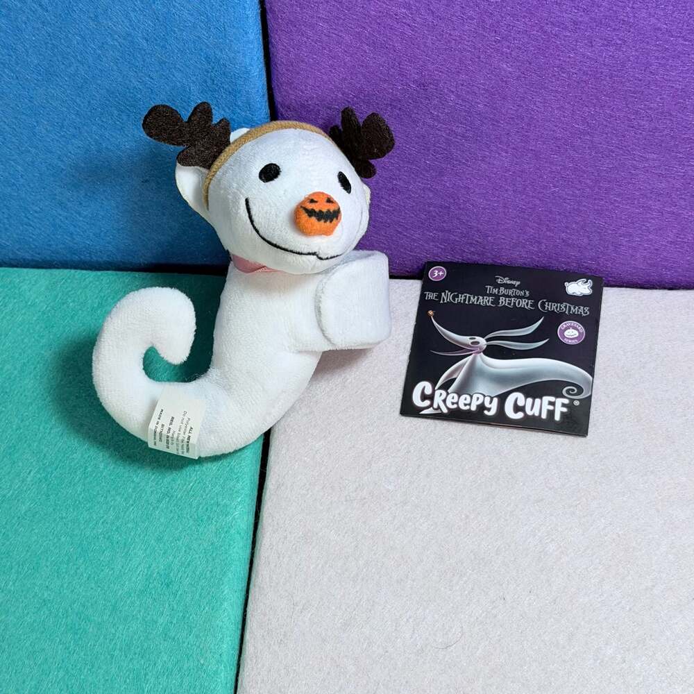 Disney Tim Burton's The Nightmare Before Christmas Zero Creepy Cuff Plush